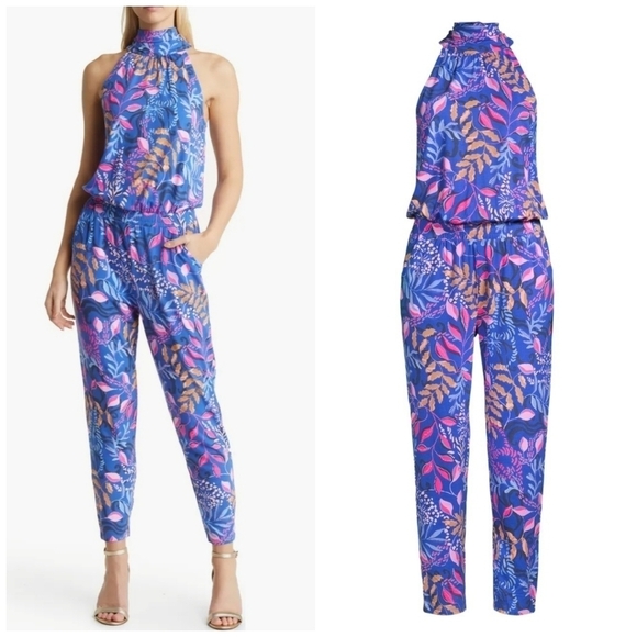 Lilly Pulitzer Wyota Jumpsuit - Picture 1 of 8